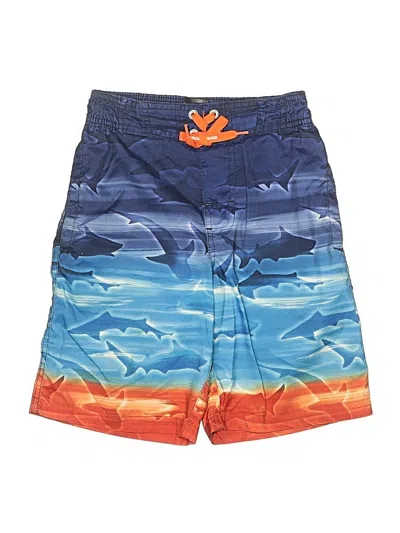 Pre-owned Zeroxposur Kids' Board Shorts In Blue