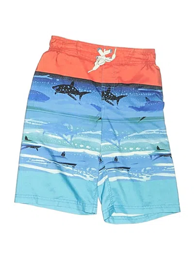 Pre-owned Zeroxposur Kids' Board Shorts In Blue