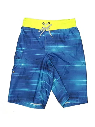 Pre-owned Zeroxposur Kids' Board Shorts In Blue