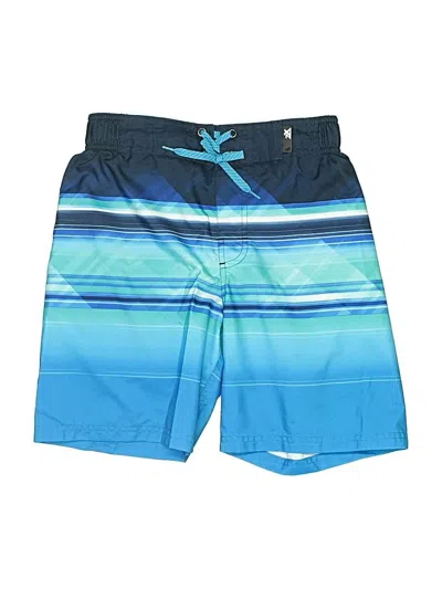 Pre-owned Zeroxposur Kids' Board Shorts In Blue