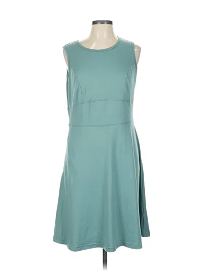 Pre-owned Zeroxposur Casual Dress In Blue