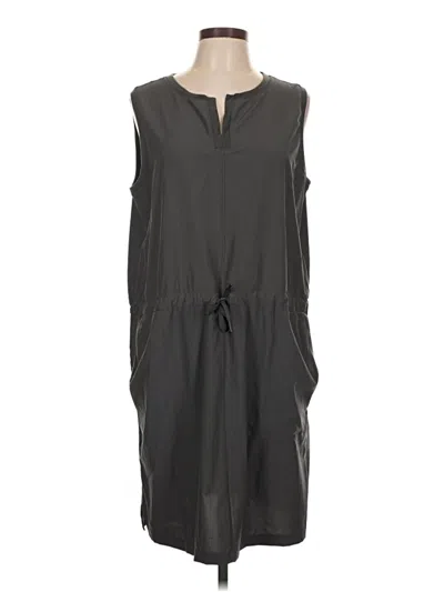 Pre-owned Zeroxposur Casual Dress In Gray