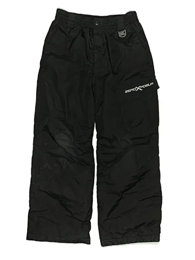 Pre-owned Zeroxposur Kids' Casual Pants In Black