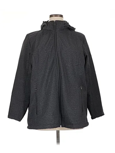 Pre-owned Zeroxposur Coat In Gray