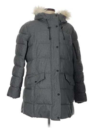 Pre-owned Zeroxposur Coat In Gray