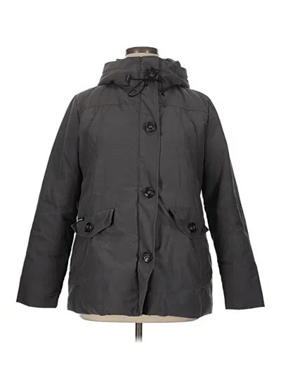 Pre-owned Zeroxposur Coat In Gray