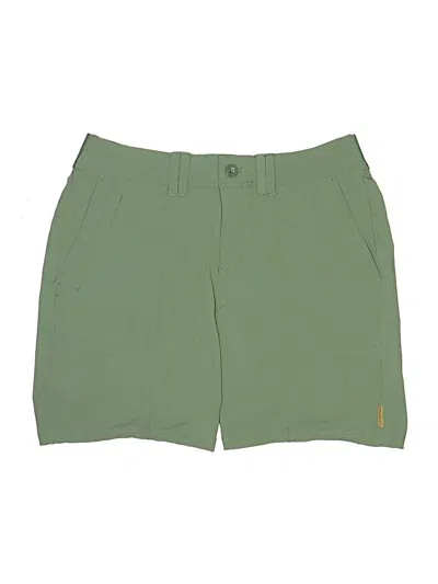 Pre-owned Zeroxposur Khaki Shorts In Green