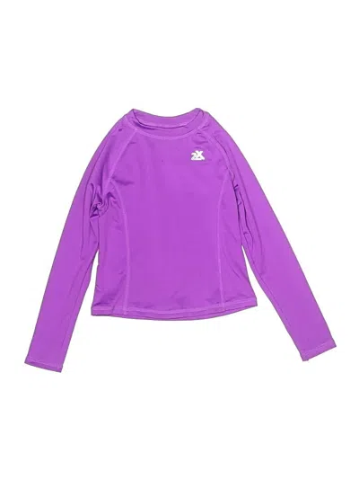 Pre-owned Zeroxposur Kids' Long Sleeve T-shirt In Purple