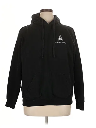 Pre-owned Zeroxposur Pullover Hoodie In Black