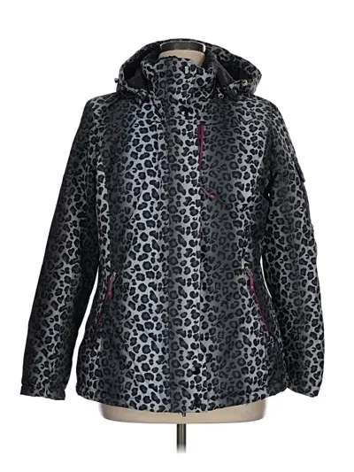 Pre-owned Zeroxposur Raincoat In Gray