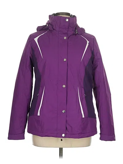 Pre-owned Zeroxposur Raincoat In Purple
