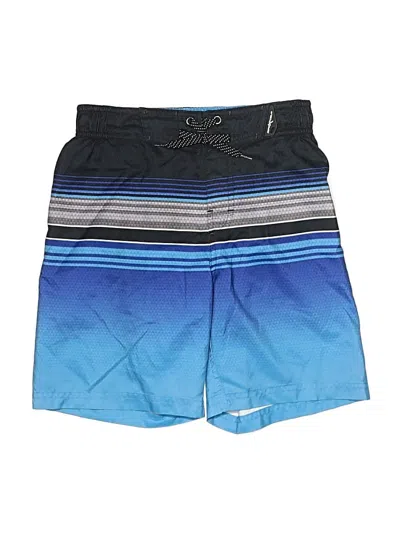 Pre-owned Zeroxposur Kids' Rash Guard In Blue