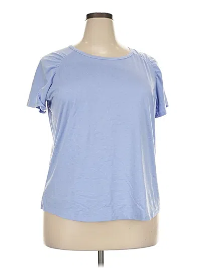 Pre-owned Zeroxposur Short Sleeve T-shirt In Blue