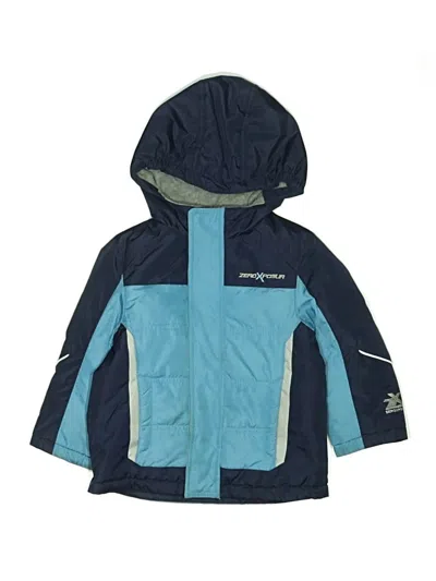 Pre-owned Zeroxposur Kids' Snow Jacket In Blue