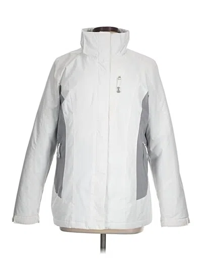 Pre-owned Zeroxposur Snow Jacket In White