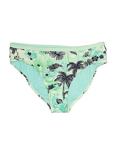 Pre-owned Zeroxposur Swimsuit Bottoms In Green