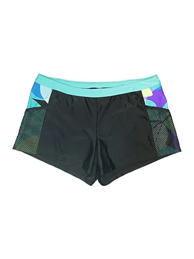 Pre-owned Zeroxposur Swimsuit Bottoms In Teal
