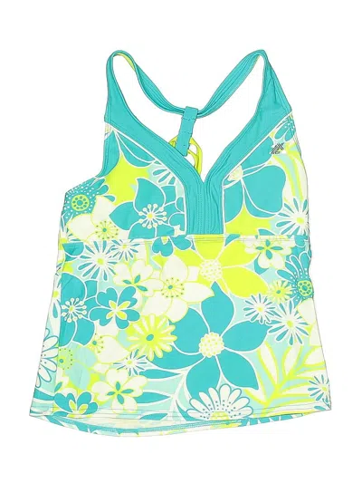 Pre-owned Zeroxposur Kids' Swimsuit Cover Up In Green