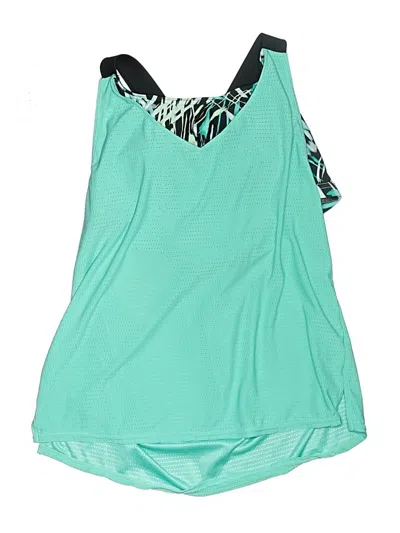 Pre-owned Zeroxposur Swimsuit Cover Up In Green