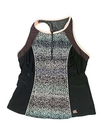 Pre-owned Zeroxposur Swimsuit Top Black Swimwear
