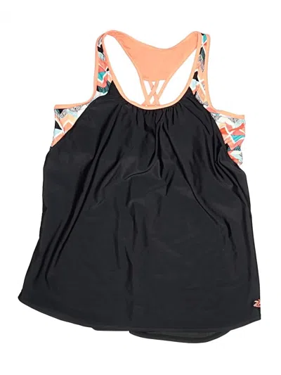 Pre-owned Zeroxposur Swimsuit Top Black Swimwear