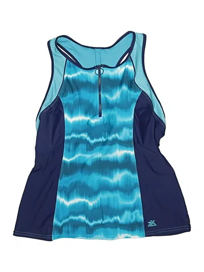 Pre-owned Zeroxposur Swimsuit Top Blue Swimwear