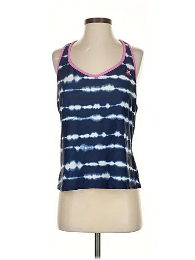 Pre-owned Zeroxposur Tank Top Purple Halter Neckline Tops