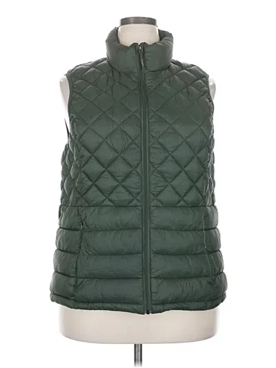 Pre-owned Zeroxposur Vest In Green