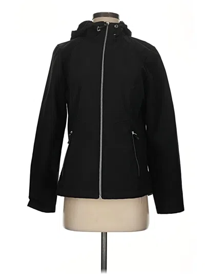 Pre-owned Zeroxposur Zip Up Hoodie In Black