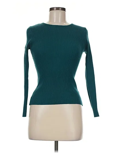 Pre-owned Zesica 3/4 Sleeve T-shirt In Teal