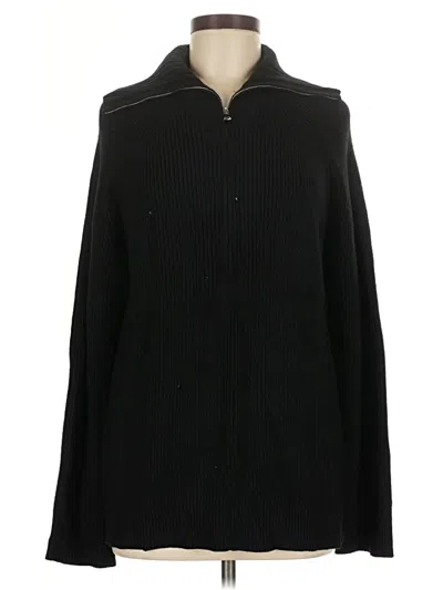 Pre-owned Zesica Cardigan Sweater In Black