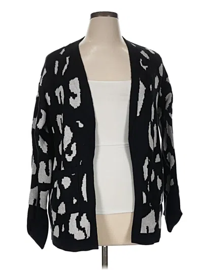 Pre-owned Zesica Cardigan Sweater In Black