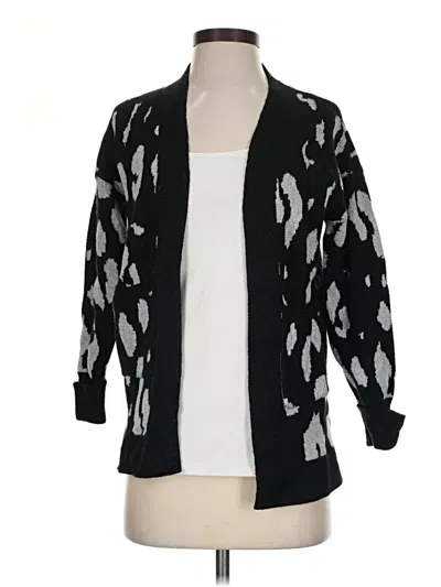 Pre-owned Zesica Cardigan Sweater In Black