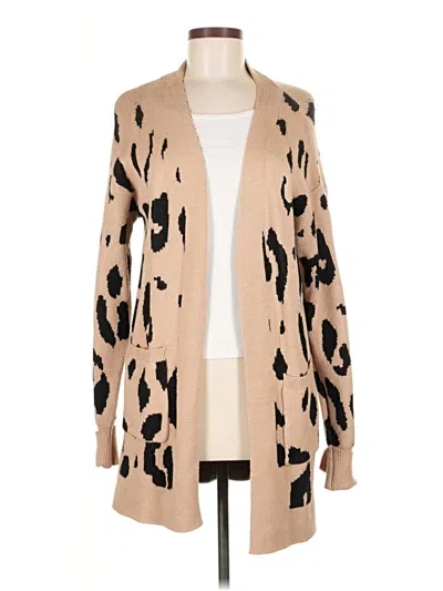 Pre-owned Zesica Cardigan Sweater In Brown