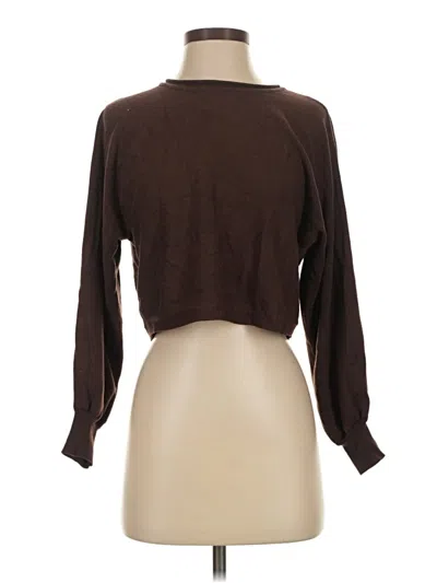 Pre-owned Zesica Cardigan Sweater In Brown