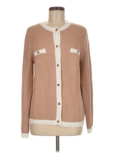 Pre-owned Zesica Cardigan Sweater In Brown