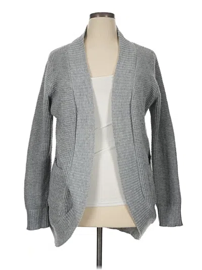 Pre-owned Zesica Cardigan Sweater In Gray
