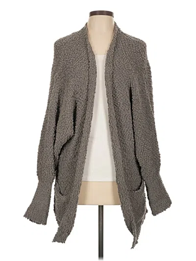 Pre-owned Zesica Cardigan Sweater In Gray