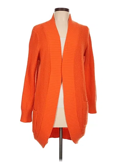 Pre-owned Zesica Cardigan Sweater In Orange