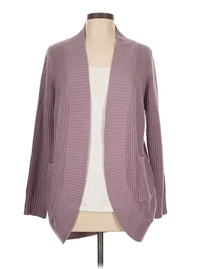 Pre-owned Zesica Cardigan Sweater In Purple