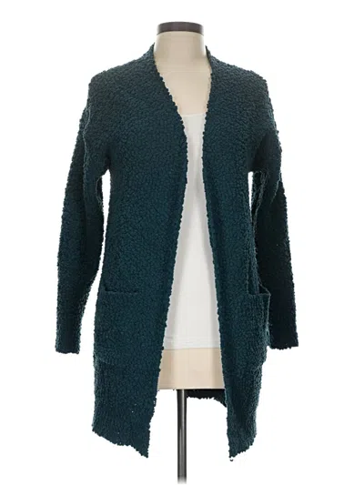 Pre-owned Zesica Cardigan Sweater In Teal