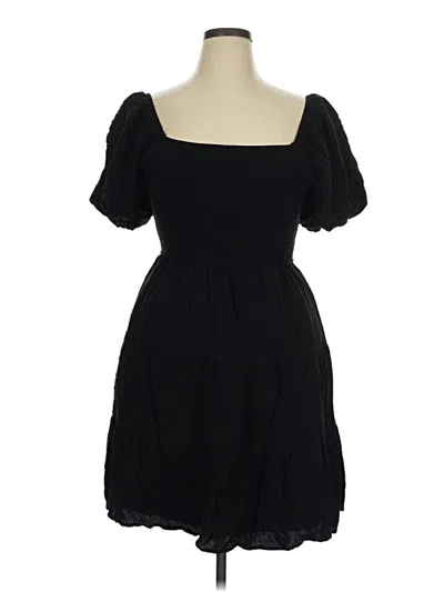 Pre-owned Zesica Casual Dress In Black