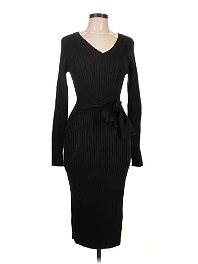 Pre-owned Zesica Casual Dress In Black