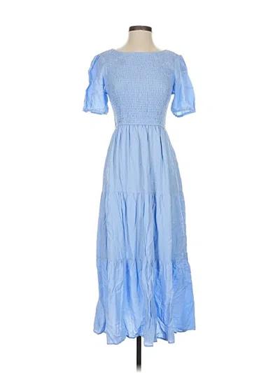 Zesica Casual Dress In Blue