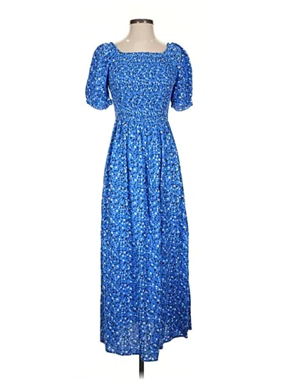 Pre-owned Zesica Casual Dress In Blue