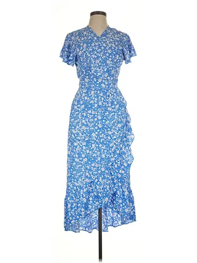 Pre-owned Zesica Casual Dress In Blue