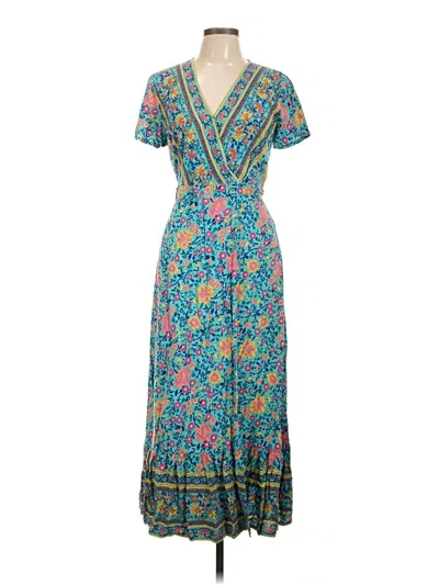 Pre-owned Zesica Casual Dress In Blue
