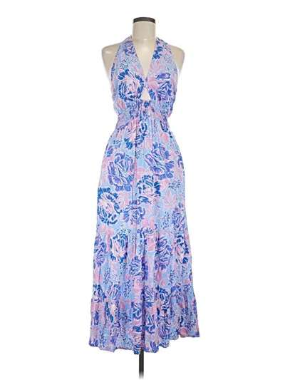 Pre-owned Zesica Casual Dress In Blue