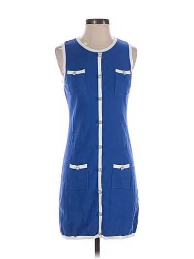 Pre-owned Zesica Casual Dress In Blue