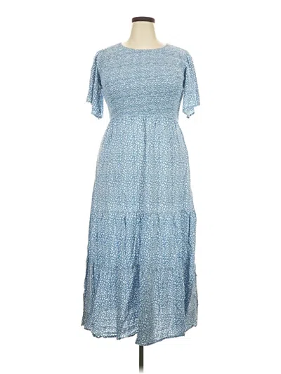 Pre-owned Zesica Casual Dress In Blue